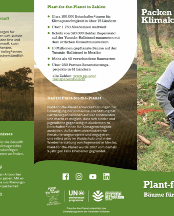 Plant-for-the-Planet Mitmach-Flyer
