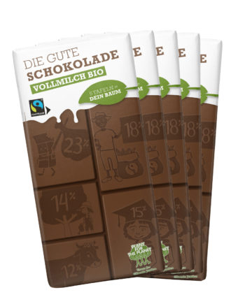 Die Gute Schokolade BIO - Sonderpreis für Wiederverkäufer (156 Tafeln)