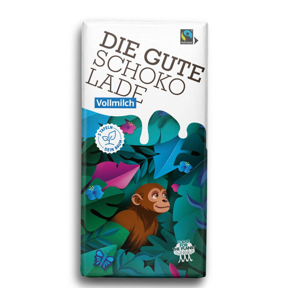 Die Gute Schokolade VOLLMILCH (14 Tafeln)