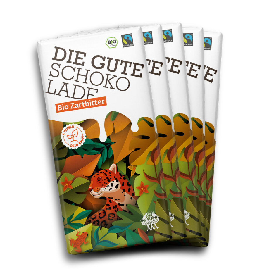 Die Gute Schokolade Bio ZARTBITTER - Sonderpreis für Wiederverkäufer (156 Tafeln)