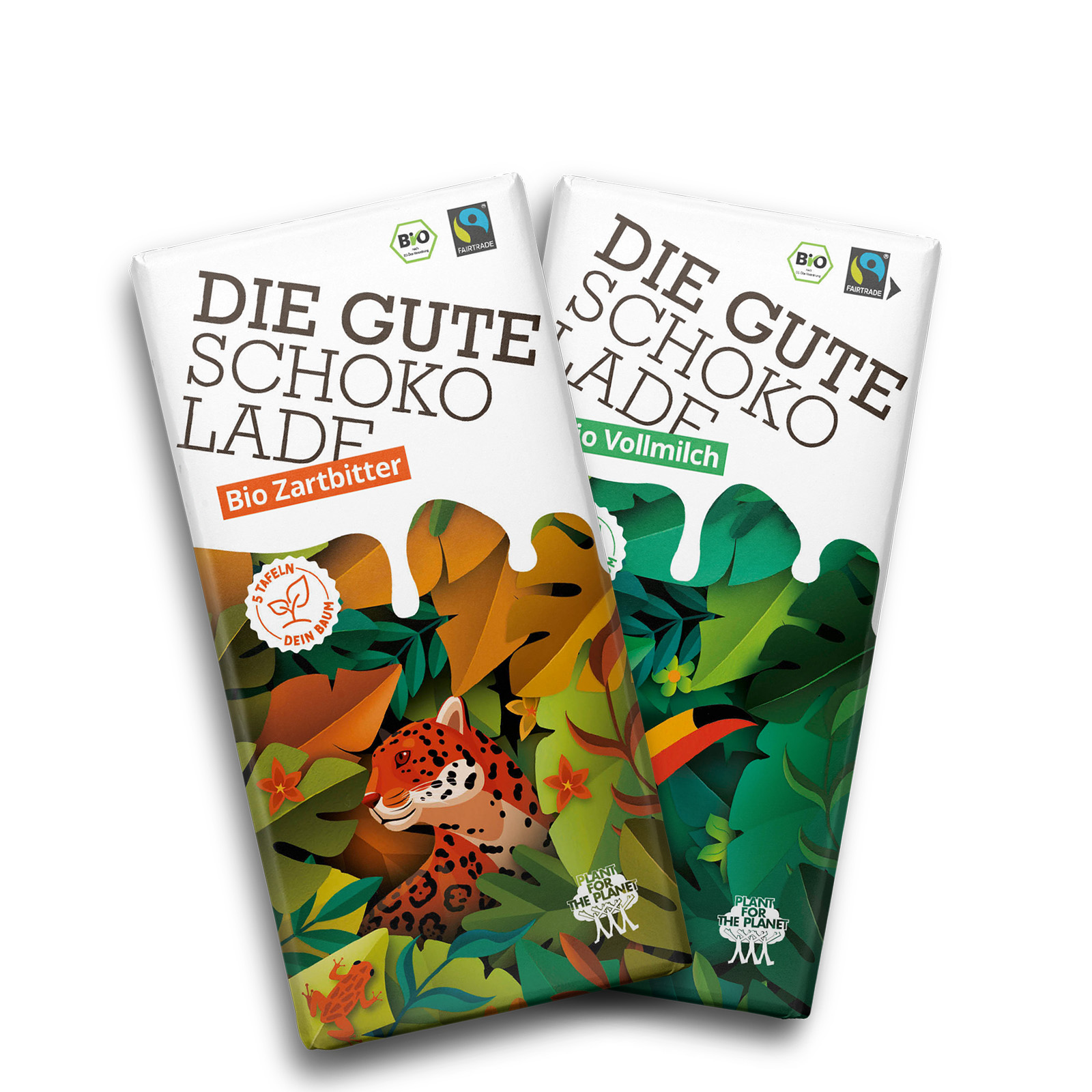 MIX Sonderpreis: 6x Die Gute Schokolade BIO Vollmilch (13 Tafeln) + 6x Die Gute Schokolade Bio ZARTBITTER ( 13 Tafeln) für Wiederverkäufer