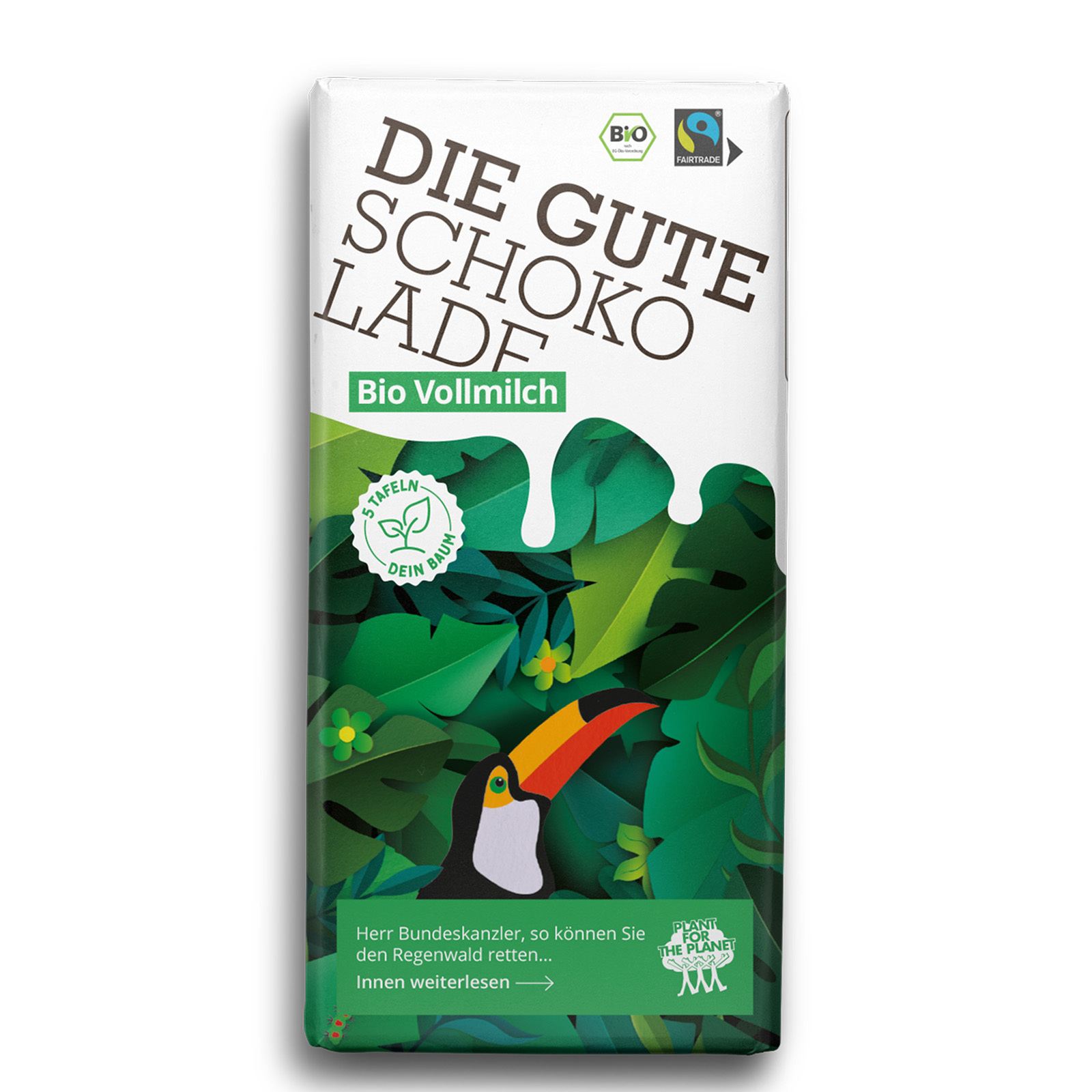 Die Gute Schokolade BIO Vollmilch (13 Tafeln)
